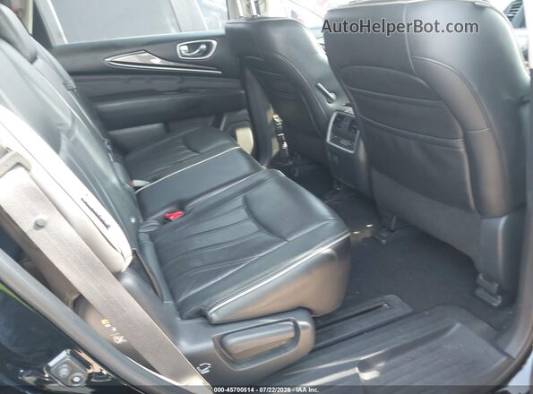 5N1DL0MM2JC521545 2018 INFINITI QX60 Black Vista de la etiqueta del VIN
