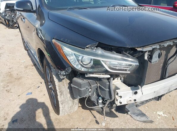 5N1DL0MM2JC521545 2018 INFINITI QX60 Black Vista frontal