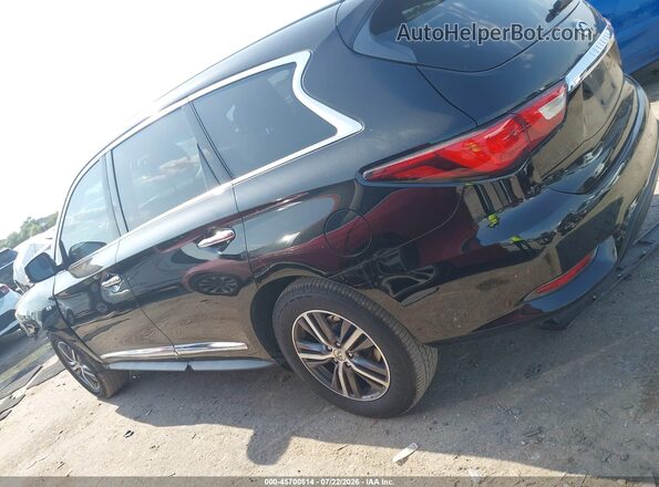 5N1DL0MM2JC521545 2018 INFINITI QX60 Black Vista interior de 360 grados