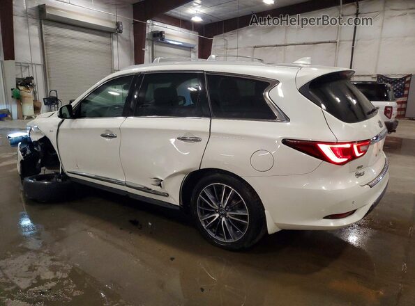 5N1DL0MM2KC523667 2019 INFINITI QX60 White Rear left