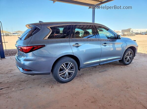 5N1DL0MM2KC553090 2019 INFINITI QX60 Gray Rear right