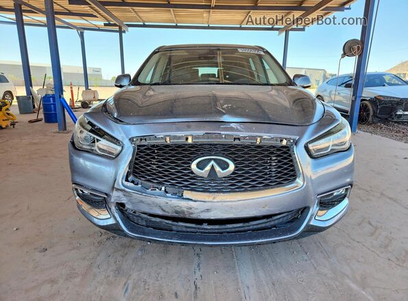 5N1DL0MM2KC553090 2019 INFINITI QX60 Gray Front view