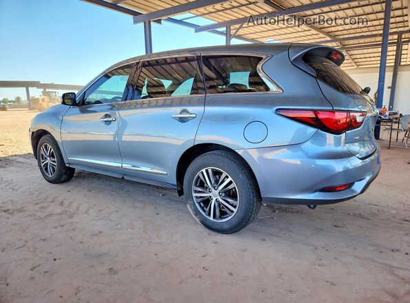 5N1DL0MM2KC553090 2019 INFINITI QX60 Gray Rear left