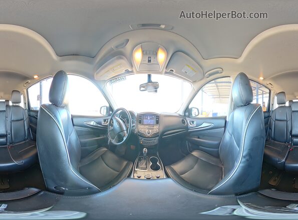 5N1DL0MM2KC553090 2019 INFINITI QX60 Gray 360 interior view