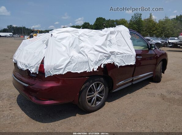 5N1DL0MM2KC558676 2019 INFINITI QX60 Maroon 
