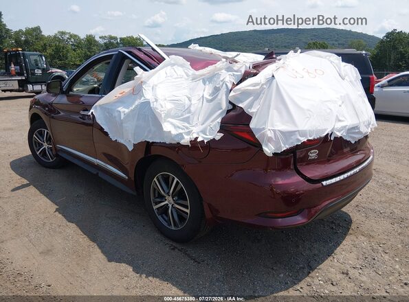 5N1DL0MM2KC558676 2019 INFINITI QX60 Maroon 