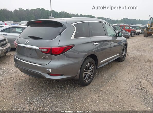 5N1DL0MM2KC559505 2019 INFINITI QX60 Gray Հետևի աջ