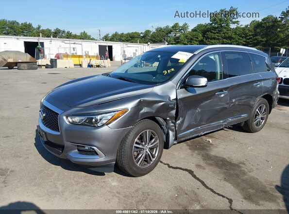 5N1DL0MM2KC559505 2019 INFINITI QX60 Gray Դիմացի տեսք