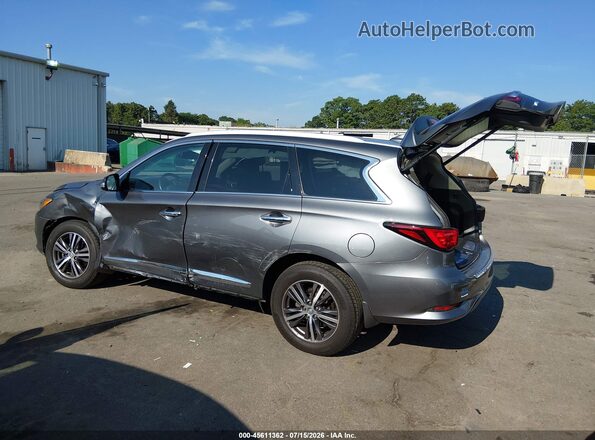5N1DL0MM2KC559505 2019 INFINITI QX60 Gray Հետևի ձախ
