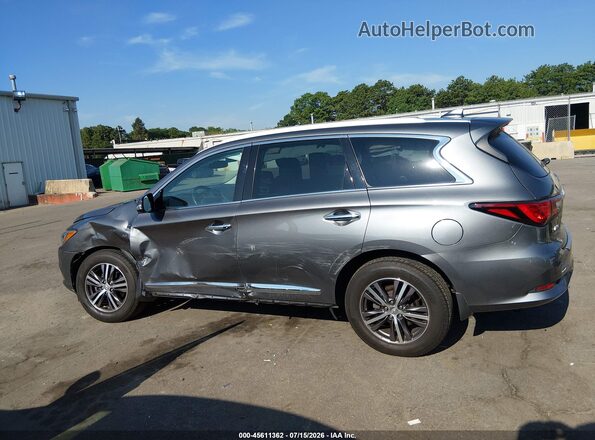 5N1DL0MM2KC559505 2019 INFINITI QX60 Gray Սալոնի 360 աստիճան տեսք