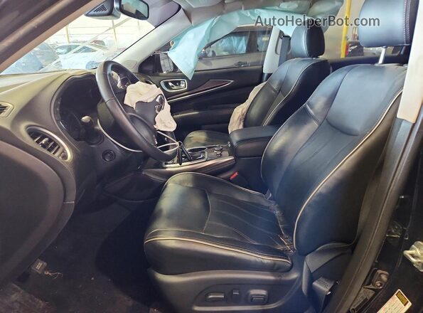 5N1DL0MM2KC562436 2019 INFINITI QX60 Black Սալոնի դիմացի տեսք