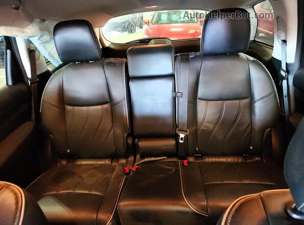 5N1DL0MM2KC562436 2019 INFINITI QX60 Black Հետևի նստատեղերի տեսք