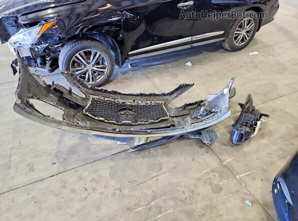 5N1DL0MM2KC562436 2019 INFINITI QX60 Black VIN կոդի պիտակի տեսք