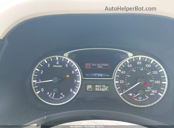 5N1DL0MM2LC505977 2020 INFINITI QX60 Black Հետևի նստատեղերի տեսք