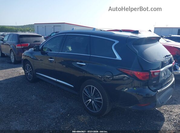 5N1DL0MM2LC505977 2020 INFINITI QX60 Black Հետևի ձախ