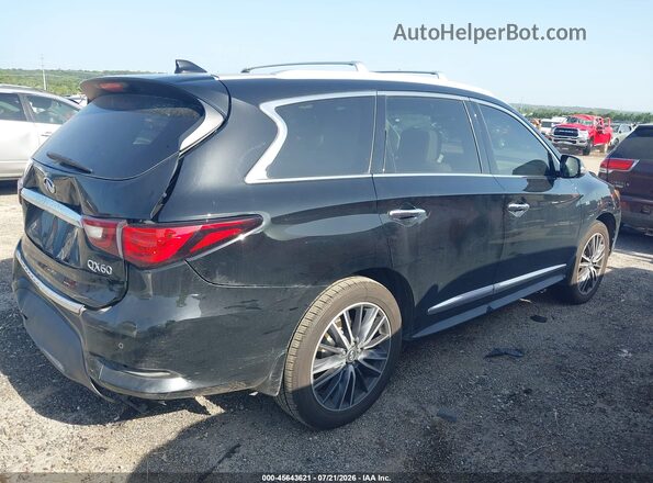 5N1DL0MM2LC505977 2020 INFINITI QX60 Black Հետևի աջ