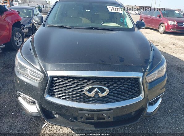 5N1DL0MM2LC505977 2020 INFINITI QX60 Black Սարքավորումների վահանակի տեսք