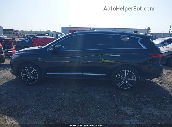 5N1DL0MM2LC505977 2020 INFINITI QX60 Black Սալոնի 360 աստիճան տեսք