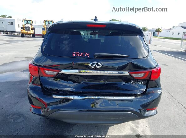 5N1DL0MM2LC507955 2020 INFINITI QX60 Black Vista frontal