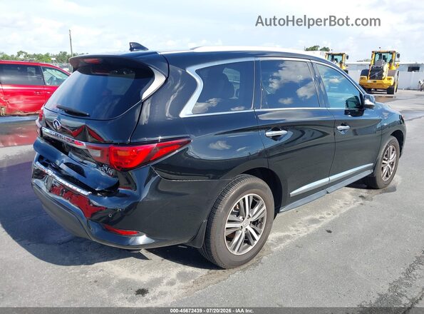 5N1DL0MM2LC507955 2020 INFINITI QX60 Black Trasero derecho