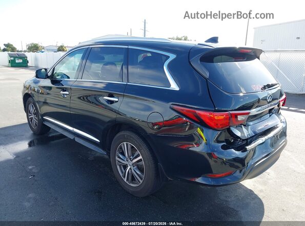 5N1DL0MM2LC507955 2020 INFINITI QX60 Black Trasero izquierdo