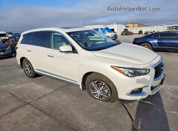 5N1DL0MM2LC520401 2020 INFINITI QX60 Белый Вид сзади