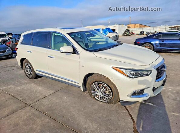 5N1DL0MM2LC520401 2020 INFINITI QX60 Белый Вид салона спереди