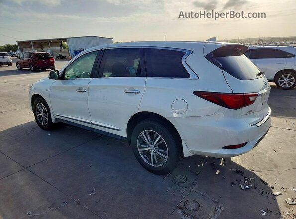 5N1DL0MM2LC520401 2020 INFINITI QX60 Белый Передняя правая четверть