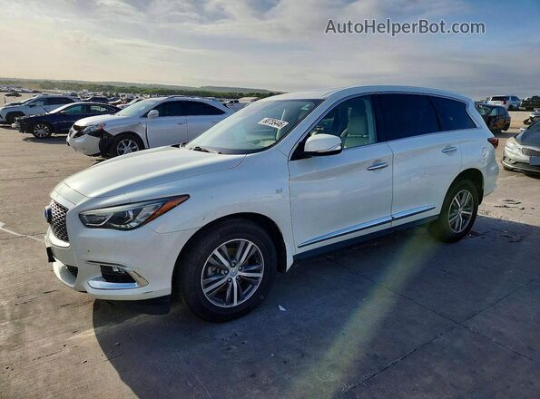 5N1DL0MM2LC520401 2020 INFINITI QX60 Белый Задняя левая четверть