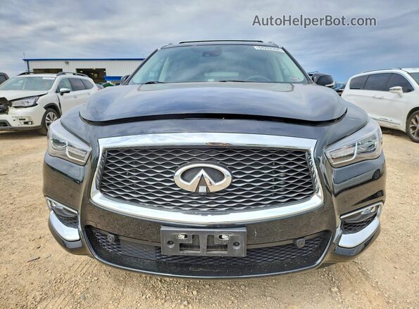 5N1DL0MM2LC538817 2020 INFINITI QX60 Black წინა ხედი