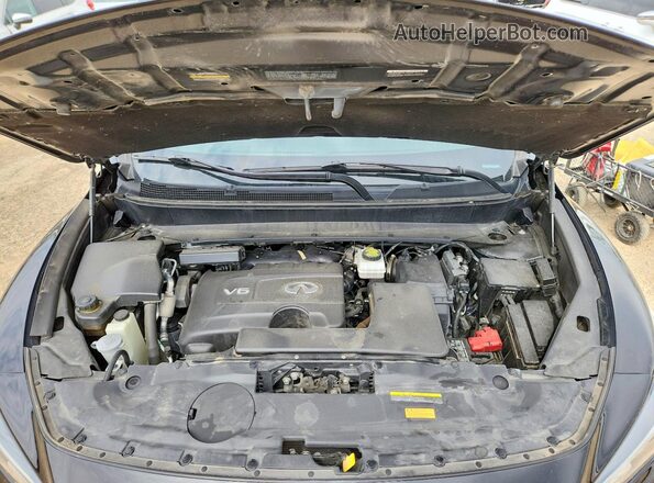5N1DL0MM2LC538817 2020 INFINITI QX60 Black ძრავის განყოფილების ხედი