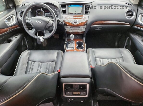 5N1DL0MM2LC538817 2020 INFINITI QX60 Black წინა პანელის ხედი