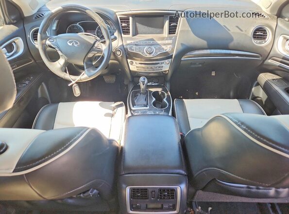 5N1DL0MM2LC548747 2020 INFINITI QX60 Gray Առջևի վահանակի տեսք