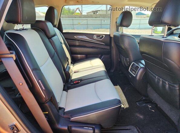 5N1DL0MM2LC548747 2020 INFINITI QX60 Gray Սալոնի հետևի տեսք