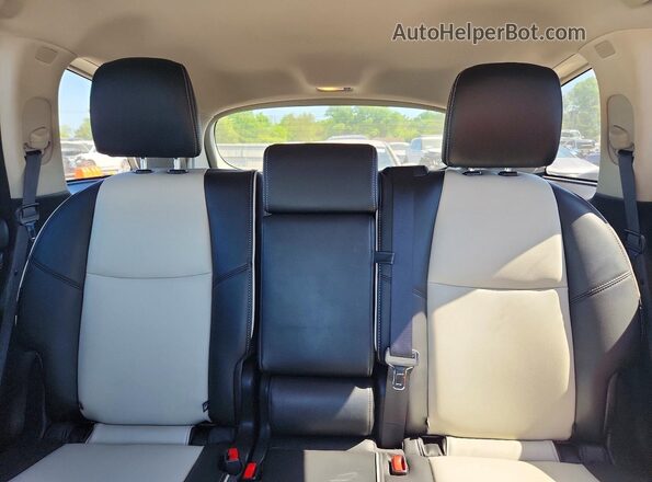 5N1DL0MM2LC548747 2020 INFINITI QX60 Gray Հետևի նստատեղերի տեսք