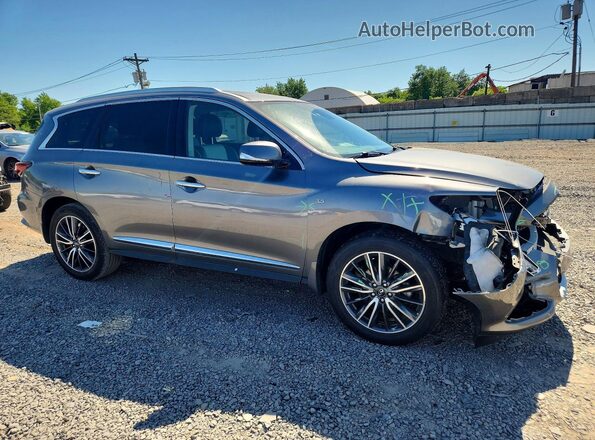 5N1DL0MM2LC548747 2020 INFINITI QX60 Gray Առջևի աջ