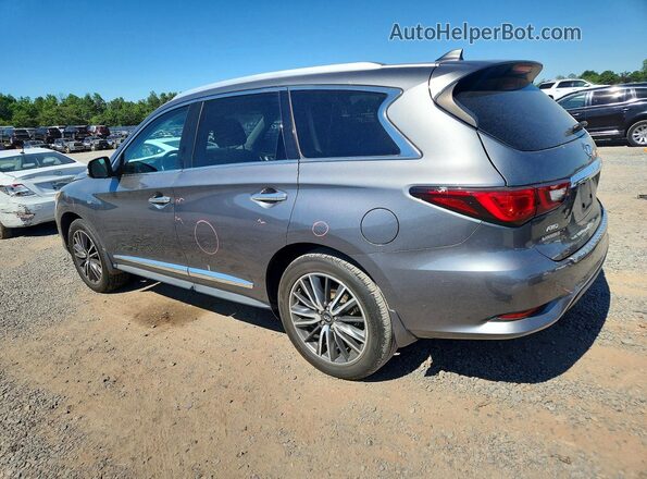 5N1DL0MM2LC548747 2020 INFINITI QX60 Gray Հետևի ձախ