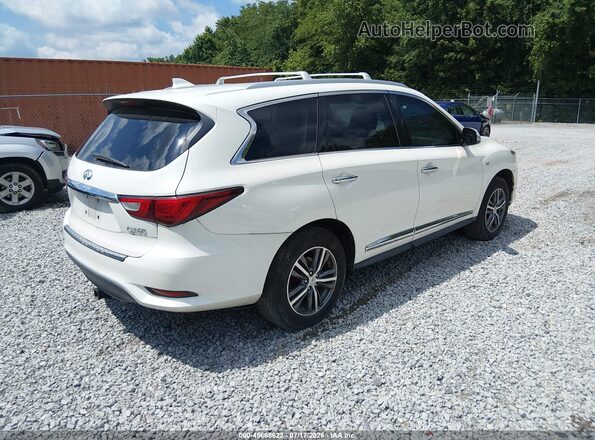 5N1DL0MM3HC520334 2017 INFINITI QX60 White Tył prawy