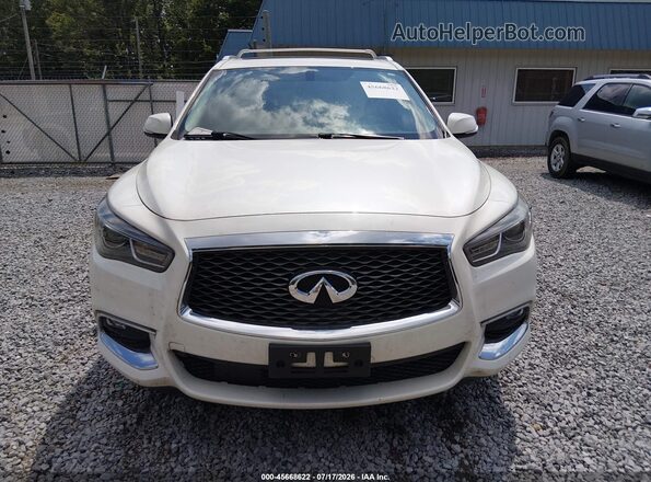 5N1DL0MM3HC520334 2017 INFINITI QX60 White Widok z przodu
