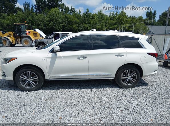 5N1DL0MM3HC520334 2017 INFINITI QX60 White Widok wnętrza 360 stopni