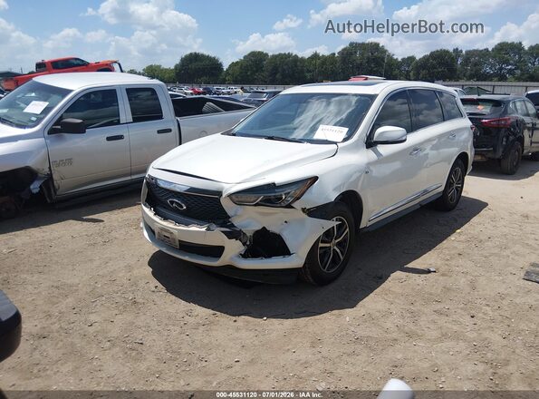 5N1DL0MM3HC526280 2017 INFINITI QX60 White Front left