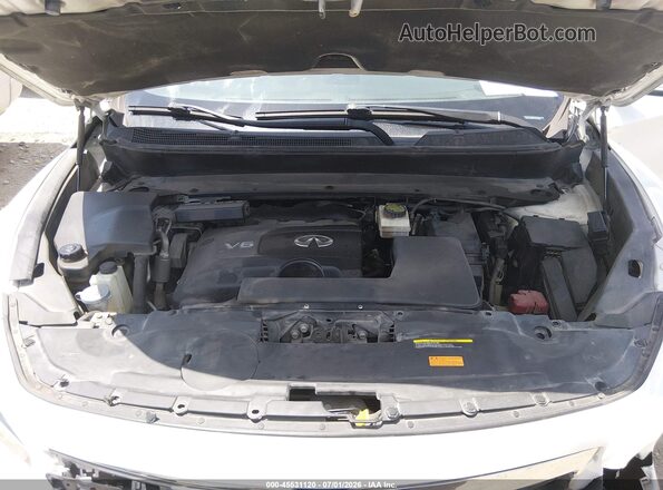 5N1DL0MM3HC526280 2017 INFINITI QX60 White Rear view