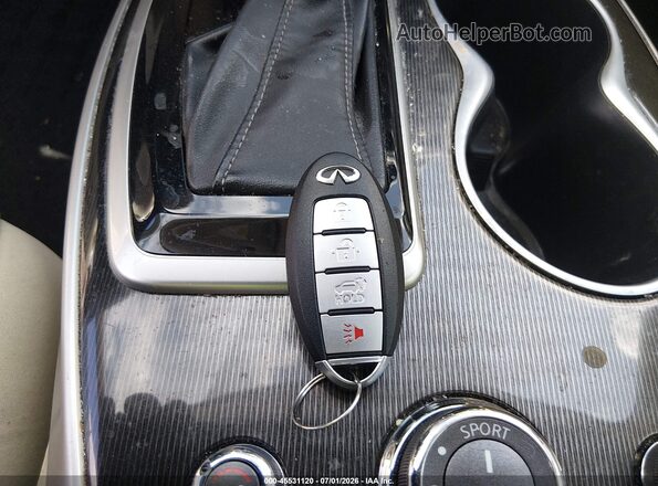 5N1DL0MM3HC526280 2017 INFINITI QX60 White Dashboard view