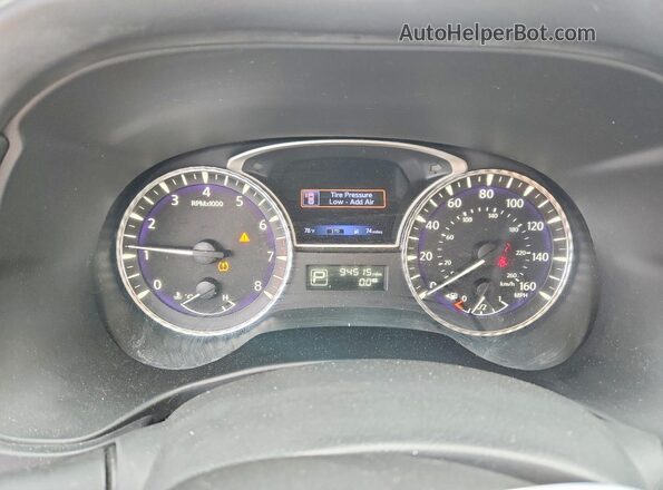 5N1DL0MM3HC527283 2017 INFINITI QX60 Blue Սարքավորումների վահանակի տեսք