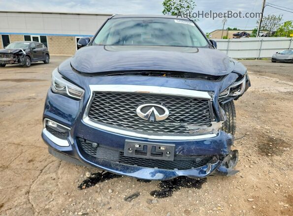 5N1DL0MM3HC527283 2017 INFINITI QX60 Blue Դիմացի տեսք