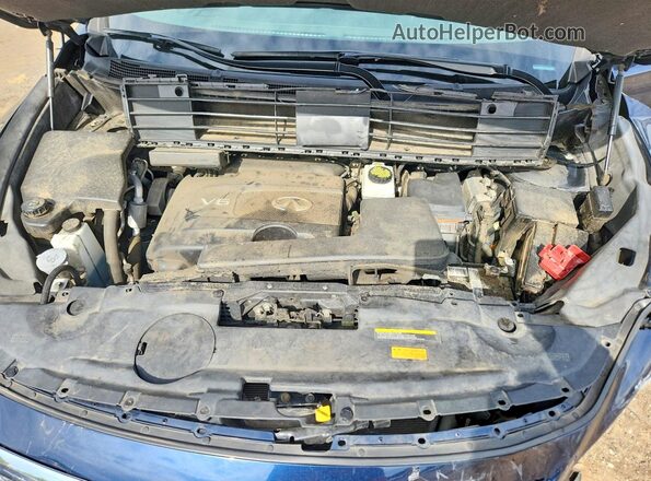 5N1DL0MM3HC527283 2017 INFINITI QX60 Blue Շարժիչի բաժամունքի տեսք