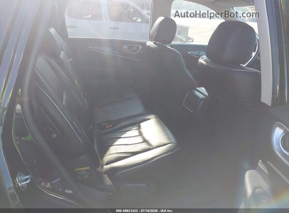 5N1DL0MM3HC561370 2017 INFINITI QX60 Black Vista de la etiqueta del VIN