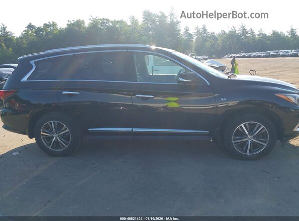 5N1DL0MM3HC561370 2017 INFINITI QX60 Black Vista interior trasera
