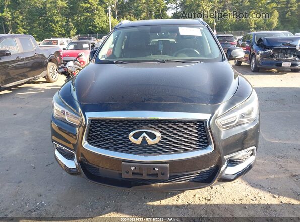 5N1DL0MM3HC561370 2017 INFINITI QX60 Black Vista del cuadro de instrumentos