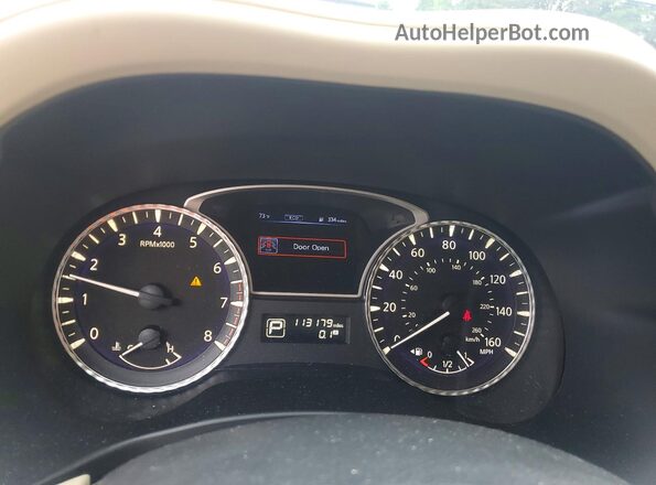 5N1DL0MM3JC504768 2018 INFINITI QX60 Синий Вид щитка приборов